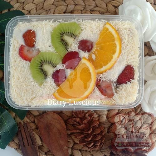 Salad Buah Abil Porsi Kecil 350 Ml menu Salad Buah Abil Antapani Diary Salad Luscious, Hantap Raya