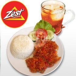 Paket Hot Winger menu Zest Chicken, Tenggumung Wetan
