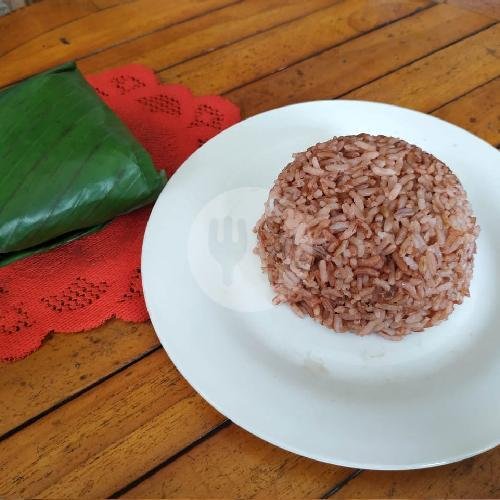 Paket Nasi Merah+Ayam Goreng menu Bu Dedi Lotek, Panyileukan