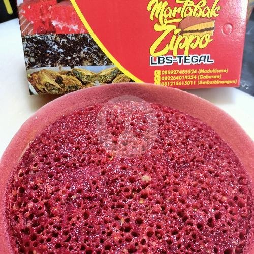 Red Velvet Pisang Coklat menu Martabak Zippo LBS Tegal, Madukismo