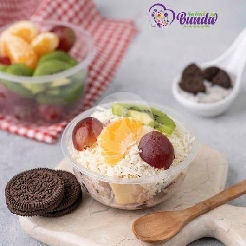 Rame Rame Double 500ml Salad Mayo Original Full Keju menu Salad Bunda Fresh and Healthy, Condongcatur