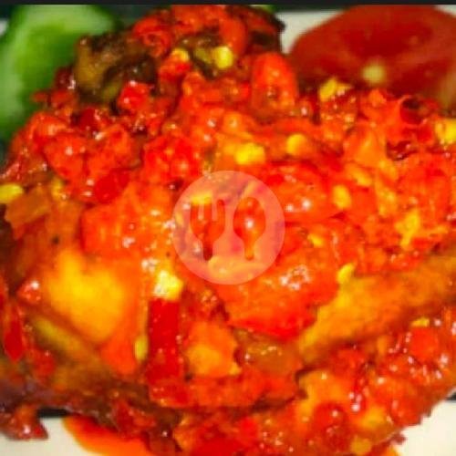 Ayam Balado menu RM Kawan Lamo, kesambi