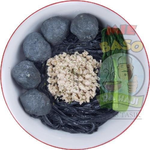 Full Black menu Mie Baso Pa Haji, Jati Pamijahan