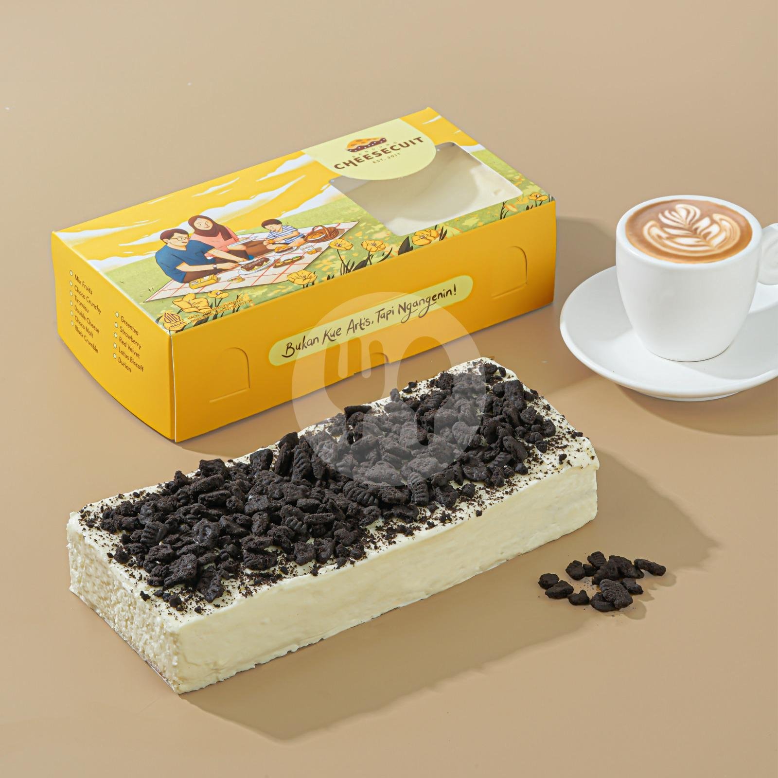 Cheesecuit Greentea menu Bandung Cheesecuit, Cimahi