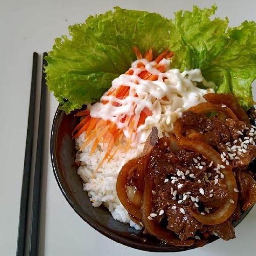 Rice Bowl Chicken Tetiyaki menu Futari bento, Kecamatan Cimahi Tengah