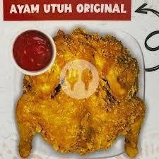 Ayam Utuh Saos Cheesy Level menu Rocket Chicken Jombor, Bendosari