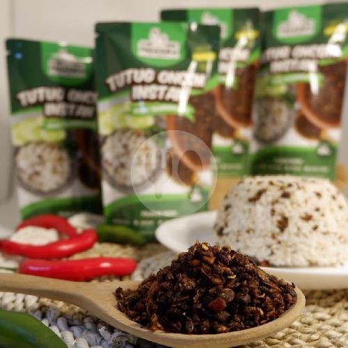 Tutug Oncom kemasan (Rasa Extra Pedas) menu Ayam Goreng Kriuk Padasuka, Ciamis