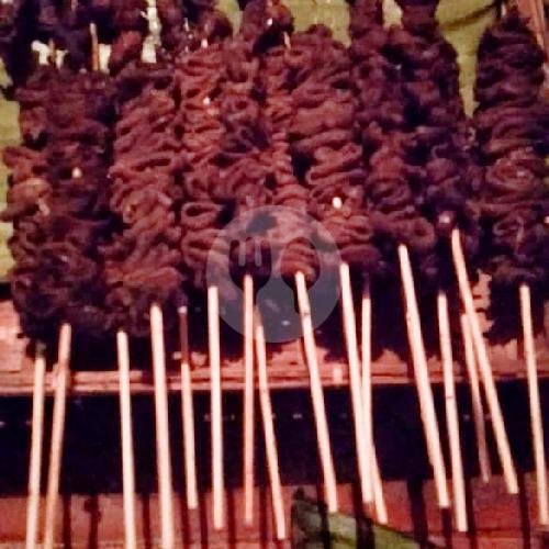 Sate Ati Ampela menu Angkringan Mas Pino Jogja, Pondok Gede Raya