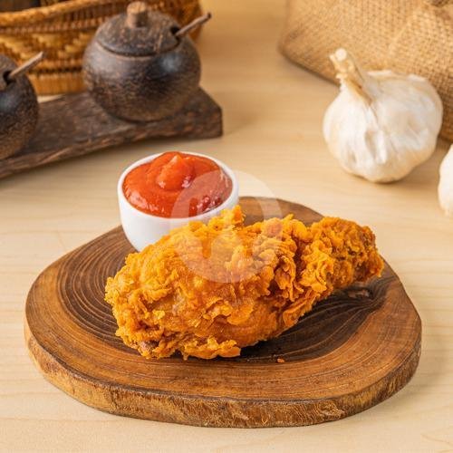 2 Pc Ayam Spicy Chile Sauce menu Ayam Geprek Gold Chick, Metro