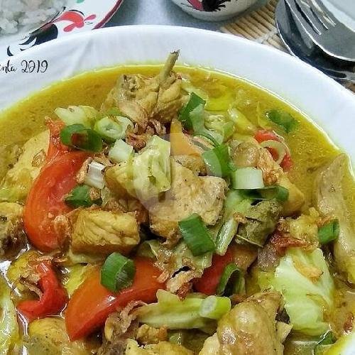 Nasi Putih menu Sate Kambing Khas Winong Pak Agus Ibok, Mungkid