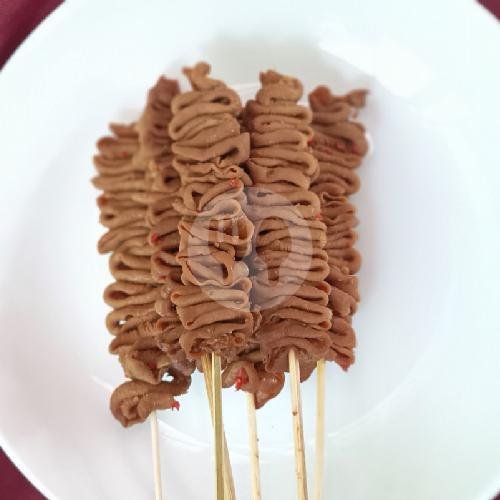 Sate Telur Puyuh menu Bubur Ayam MB, Langsep