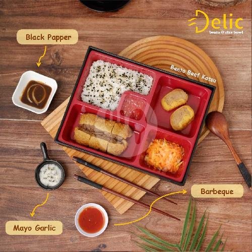 Rice Bowl Teppan Beef menu Delic Bento & Rice Bowl, Cisaranten Kulon