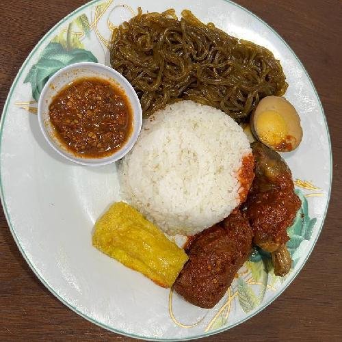 NASI CAMPUR DAGING +AYAM menu Nasi Campur Pak Salim, Mulyorejo Dukuh Sutorejo