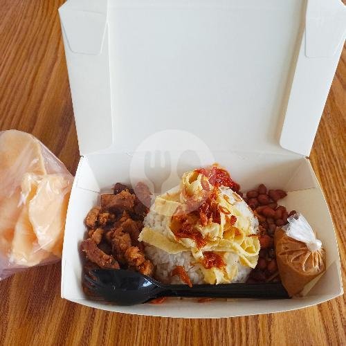 Nasi Uduk Polos menu Nasi Uduk Q Non MSG, Guntur