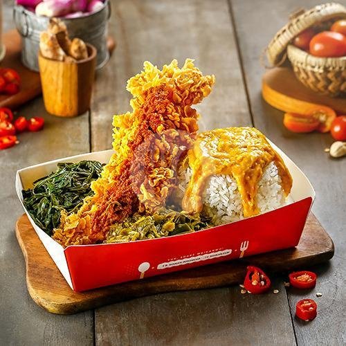 Ikan Sambal Oseng Mercon+Teh Pucuk menu Ngikan, Baros Cimahi
