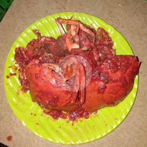 Kepiting Telor Saos Padang Isi 2 Ekor menu Super Gizi Oscar Seafood, Komplek Ruko Wonokitri