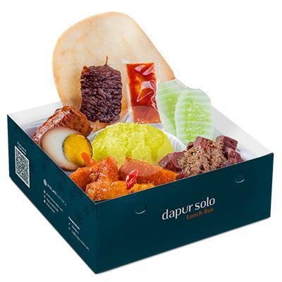 Nasi Ayam Goreng Lengkuas menu Dapur Solo Lunch Box, Semanggi