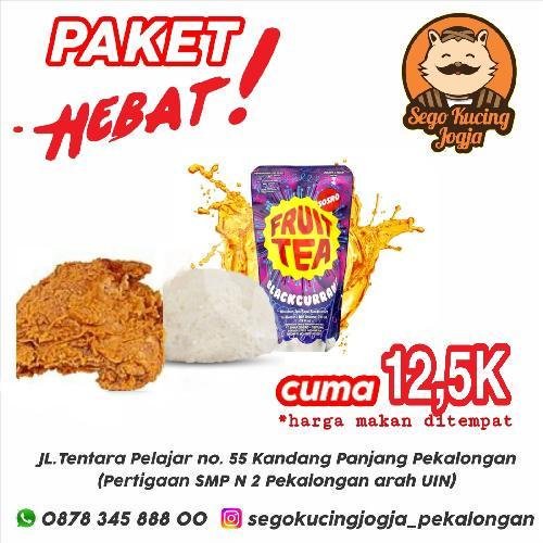 Mager 3 (Paket Malio 4 + Es Cappucino) menu RM Sego Kucing Jogja, Pekalongan