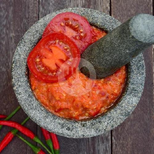 Sambal Dalgona menu Warung Kopi Manis, Cirebon