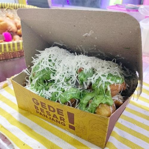 Pisang Keju Tiramissu menu Pisang Keju Bandar, Nginden Semolowaru