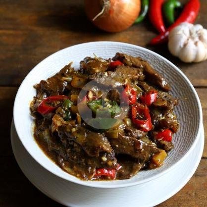 Kepiting Soka Telur Asin menu Niki Kopitiam, Klojen