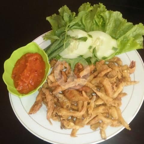 Nasi Telur Dadar menu Nasi Penyetan Bu Tin, Waru