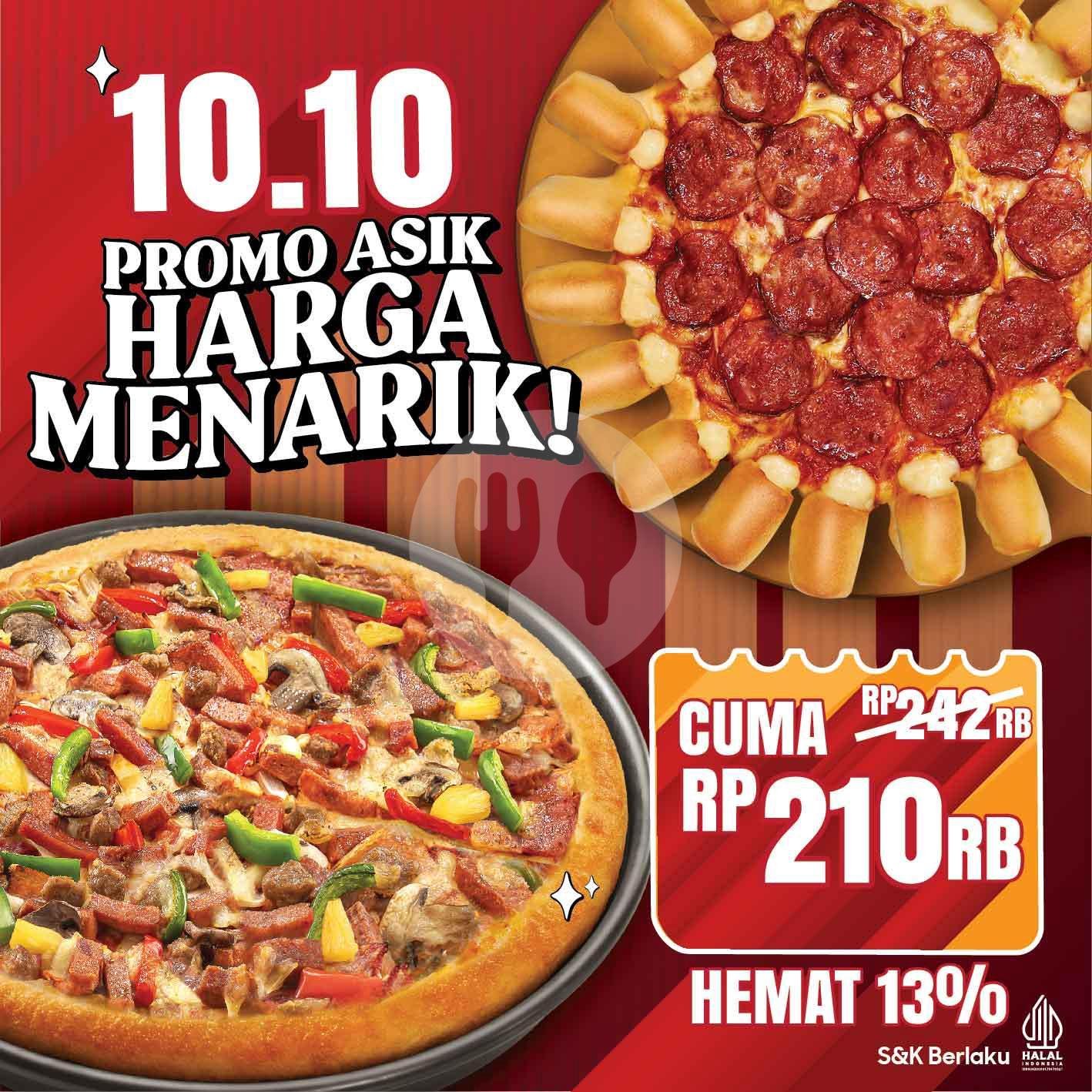 MakMur Jomblo menu Pizza Hut Ristorante, Riau Bandung