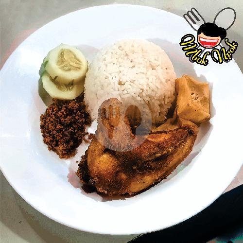 Nasi Udang Goreng Kremes menu Ayam Bakar Mbok Nyok, Gubeng Airlangga