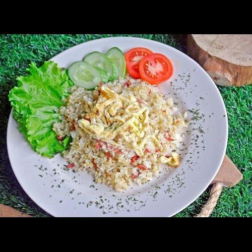 Salmon Mentai menu Ayam Geprek Yuna Kitchen, Garuda