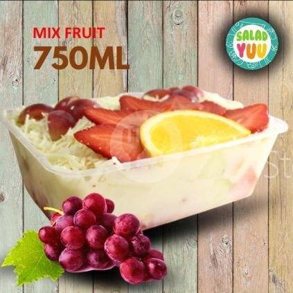 Salad Buah 1000 ml menu Salad Buah Yuu, Ciganjur
