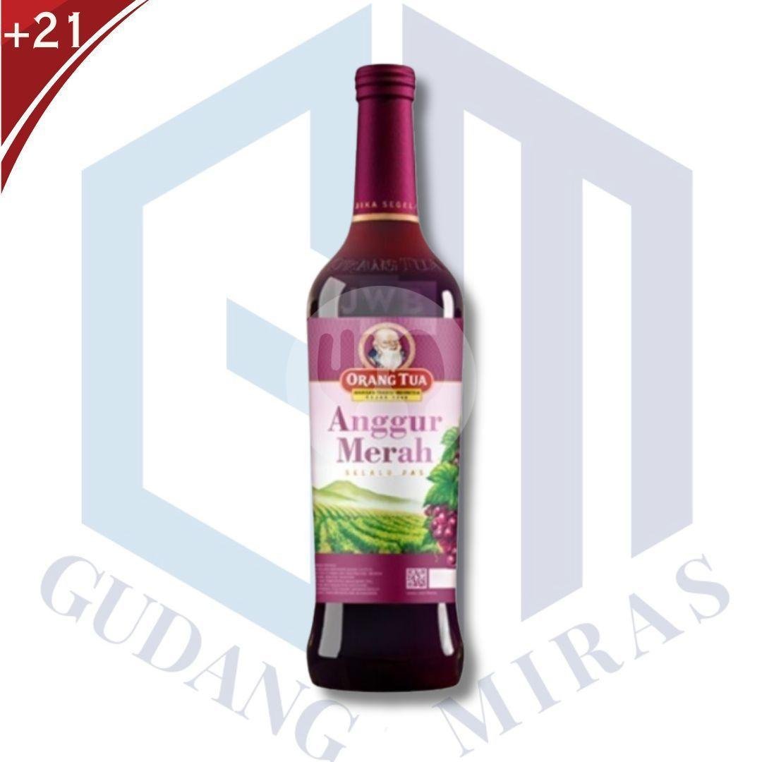 [21+] Kawa Kawa Merah Anggur Red Biasa 600 Ml Amer Wine Lokal Kawakawa menu Gudang Miras, Beer, Amer, Mangga Raya