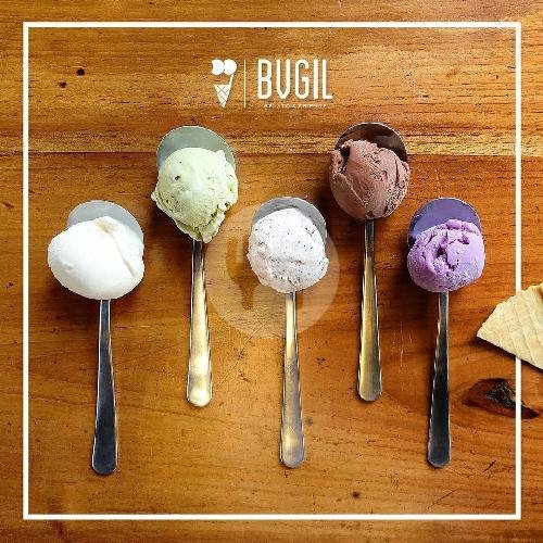 Four Scoops menu Bvgil Gelato, Oro-Oro Dowo