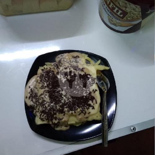 Pancong Tiramisu Crunchy Keju menu Pancong Lumer Nampoll, Palem Raya