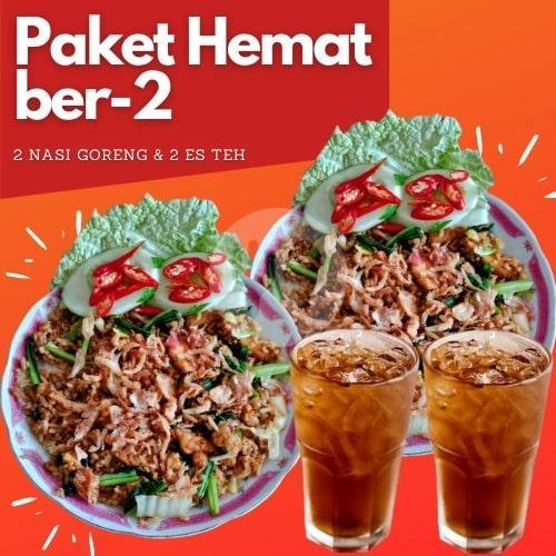 Paket Hemat Ber-2 (Nasi Mawut+Minuman) menu Nasi Goreng Nikmat Rasa, Kediri Kota