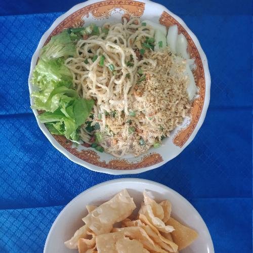 Mie Pangsit Bakso menu Mie Ayam Bakso Manteb Pak Sis, Klojen