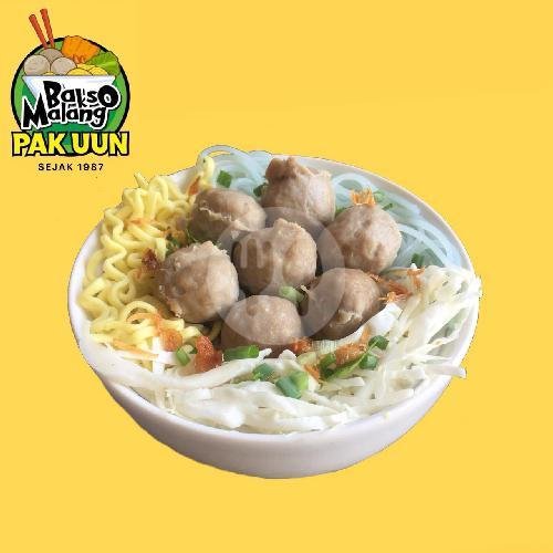 Bakso Kasar menu Bakso Pak Uun, Rungkut