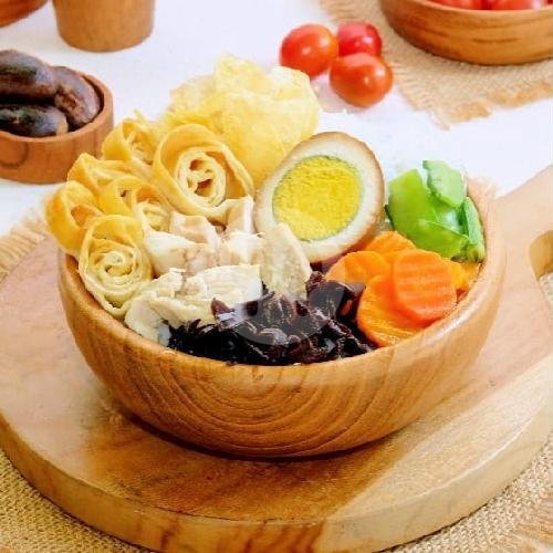 Nasi Timlo menu Putra Dhenok, Sukoharjo