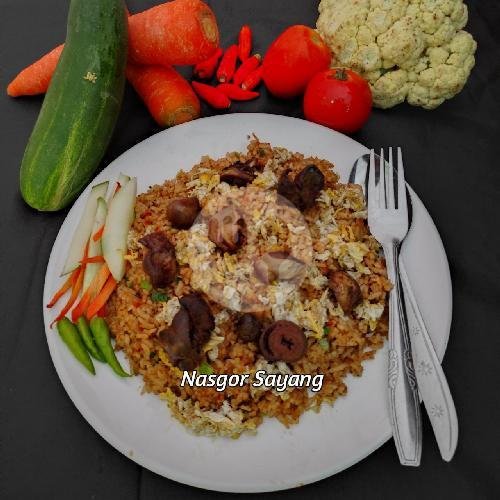 Nasi Goreng Sosis menu Nasi Goreng Sayang, Mojoroto