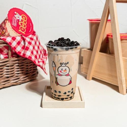 Milk Tea With 2 Toppings menu Mixue, Telaga Bodas