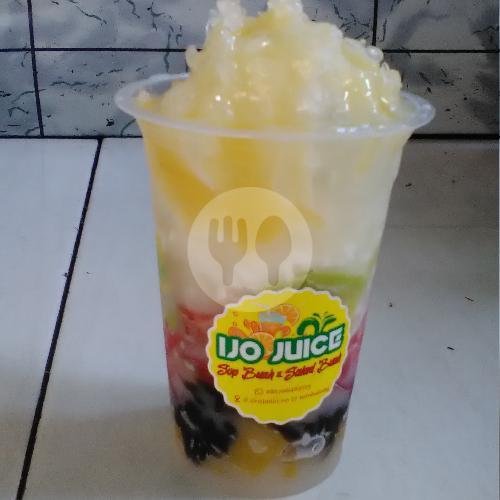 Sop Buah Cup menu Ijo Juice, Sirojudin