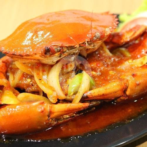 Ikan Asin Peda menu Seafood Borneo, Makasar