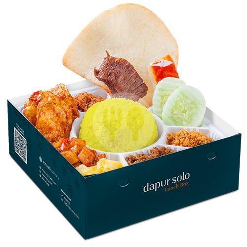 Nasi Gudeg Jogja Ayam menu Dapur Solo Lunch Box, Semanggi