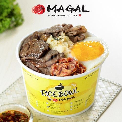 Rice Bowl 4 menu Magal Korean BBQ, Kuningan City
