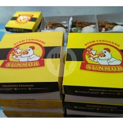 Nasi Box Ayam Kampung menu Ayam Panggang Sunmor, Anggajaya