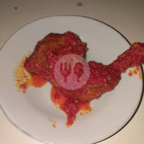 Nasi Ayam Balado menu RM Gadis Minang Masakan Asli Padang, Slawi
