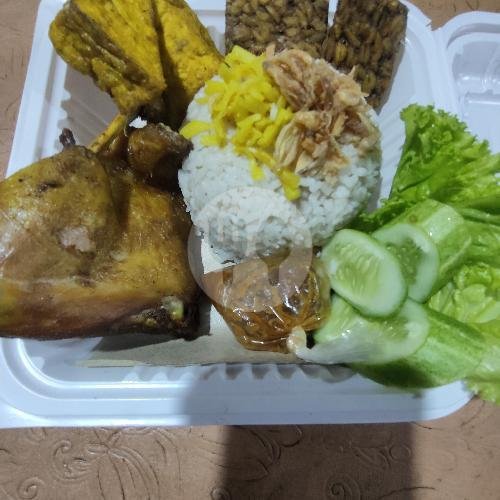 Paket Nasi Uduk Bebek Bakar Madu Free Es Tee Botol menu Nasi Uduk Cinta, Moh Toha