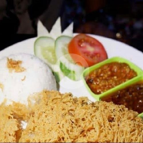 Paket Bebek 1/2 Ekor menu Ayam Kremes 'Mba Din' Spesial Sambal Bledos, Tambak Dalam