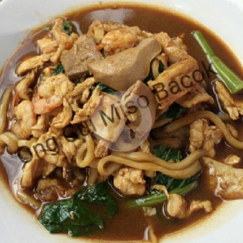 Mie Goreng menu Ong Cui (Miso Bacok) Khas Bagan, Teluk Gong