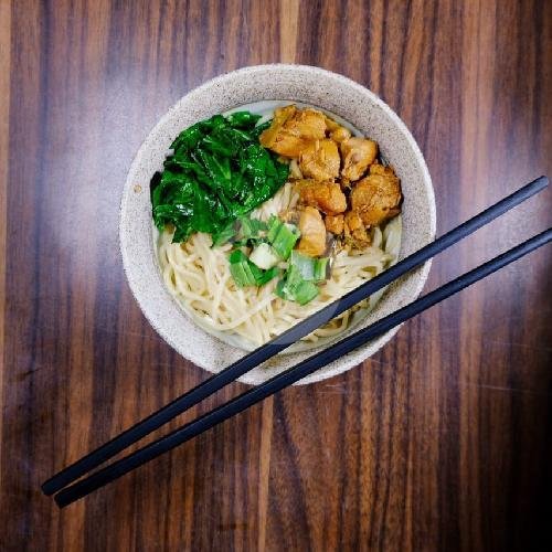 Mie Yamin Baso Urat / Cincang / Telur menu Mie Baso & Mie Ayam Layar Kuning, Banjaran