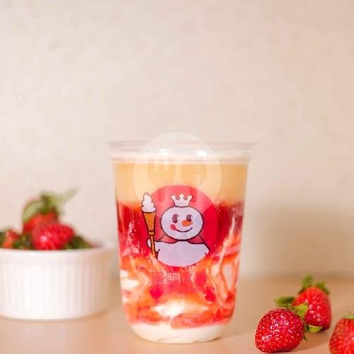 Chocolate Lucky Sundae menu Mixue Tubagus Ismail, Coblong Bandung